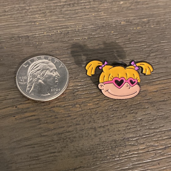 Angelica from Rugrats Brooch Pin - Picture 2 of 2
